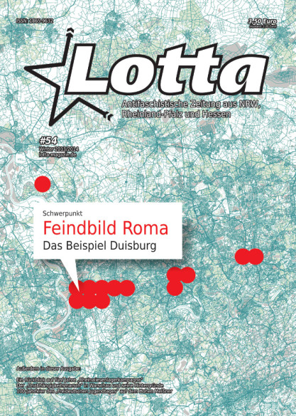 Cover der Ausgabe 54 der LOTTA