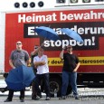 Am Freitag, den 27.07.2012 führte die Route des „NPD-Flaggschiffs“ nach Hessen. Am Vormittag stand Wiesbaden auf dem Programm, am Nachmittag Frankfurt. In der hessischen Landeshauptstadt nahmen neun Personen an der […]